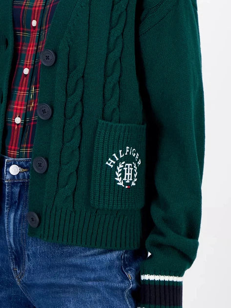 Cardigan knitted female Tommy Hilfiger