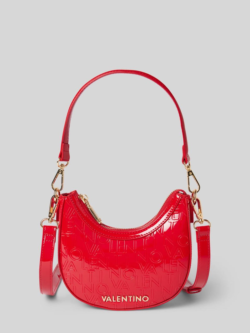 Valentino Geranium shoulder bag in red patent material