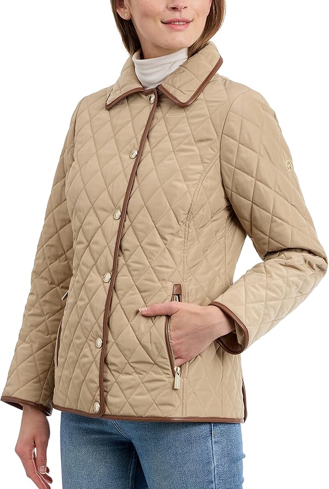 Michael Kors Women's Diamond Quilted Jacket