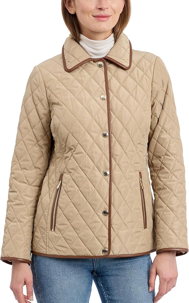 Michael Kors Women's Diamond Quilted Jacket