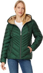 Michael Kors Women's Zip Front Chevron Packable