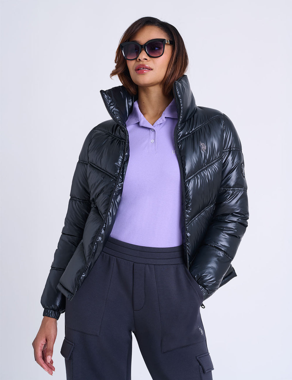 LADIES PLASTIC OVERSIZE SUNGLASSES