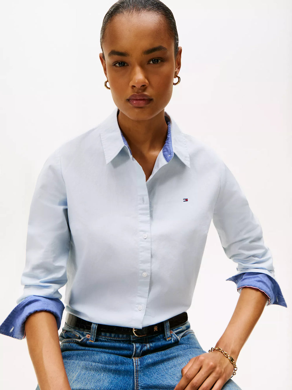 Tommy Hilfiger Regular Fit Stretch Oxford Shirt