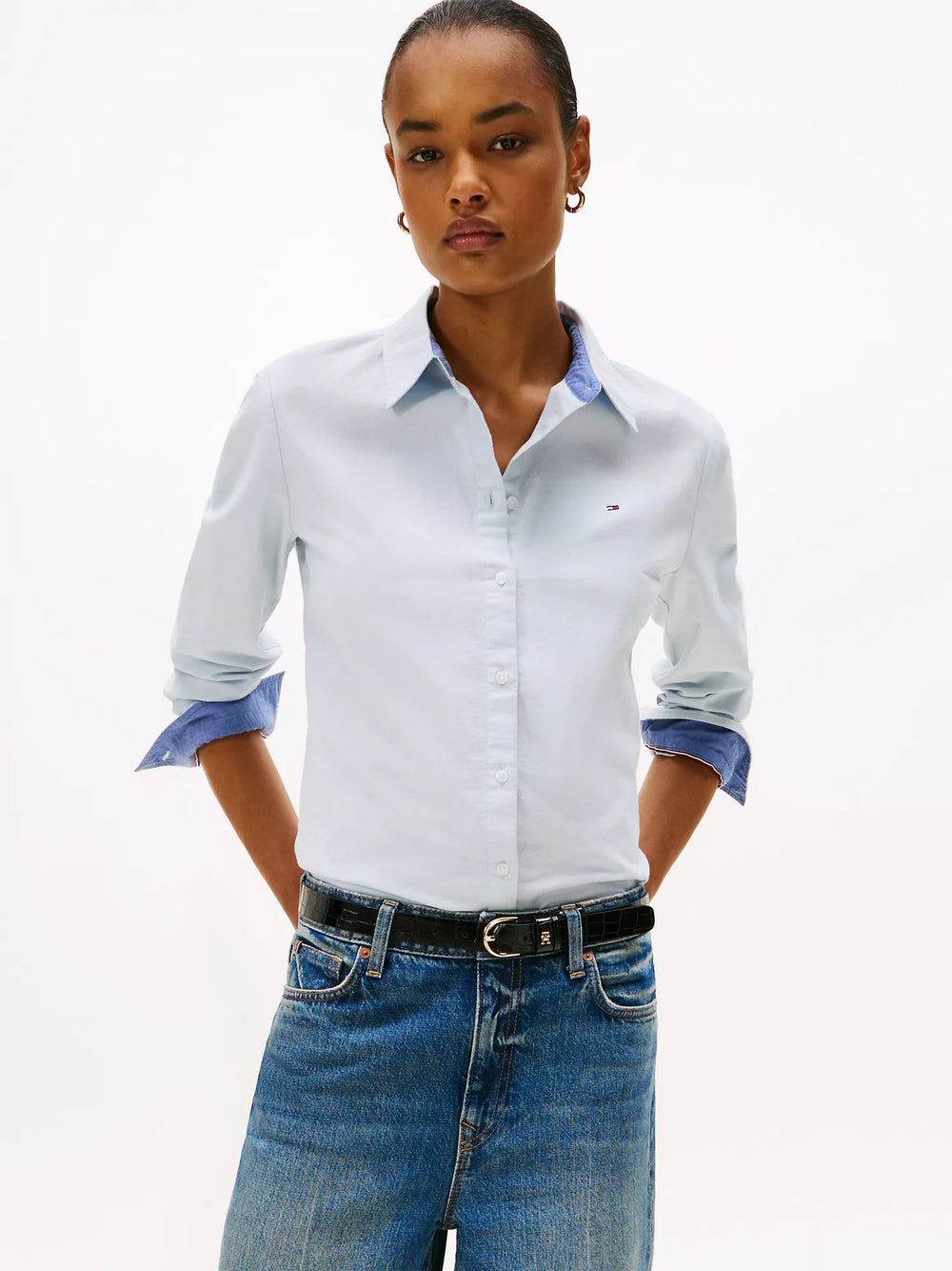 Tommy Hilfiger Regular Fit Stretch Oxford Shirt