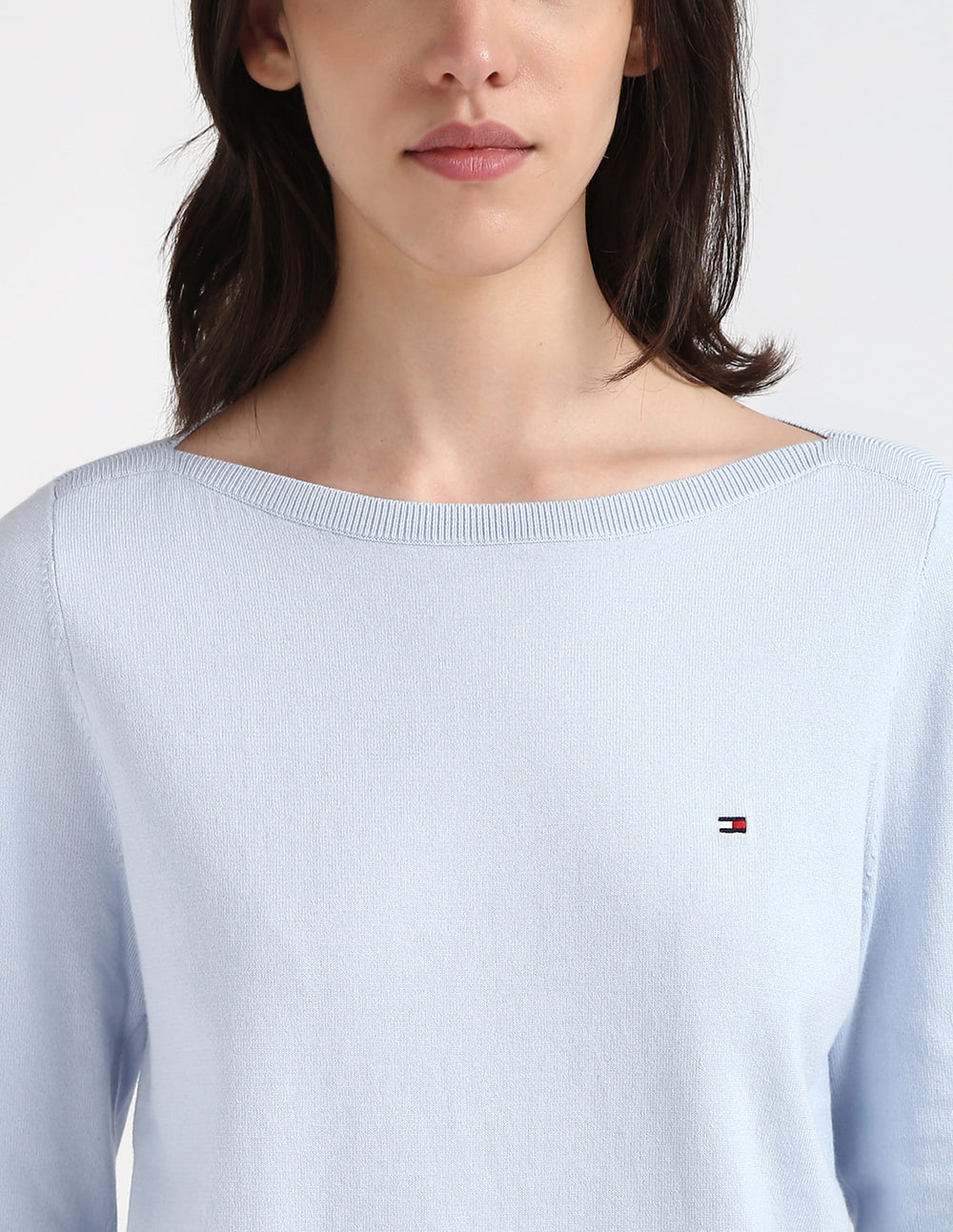 Tommy Hilfiger Jersey Stitch Boat Neck Sweater