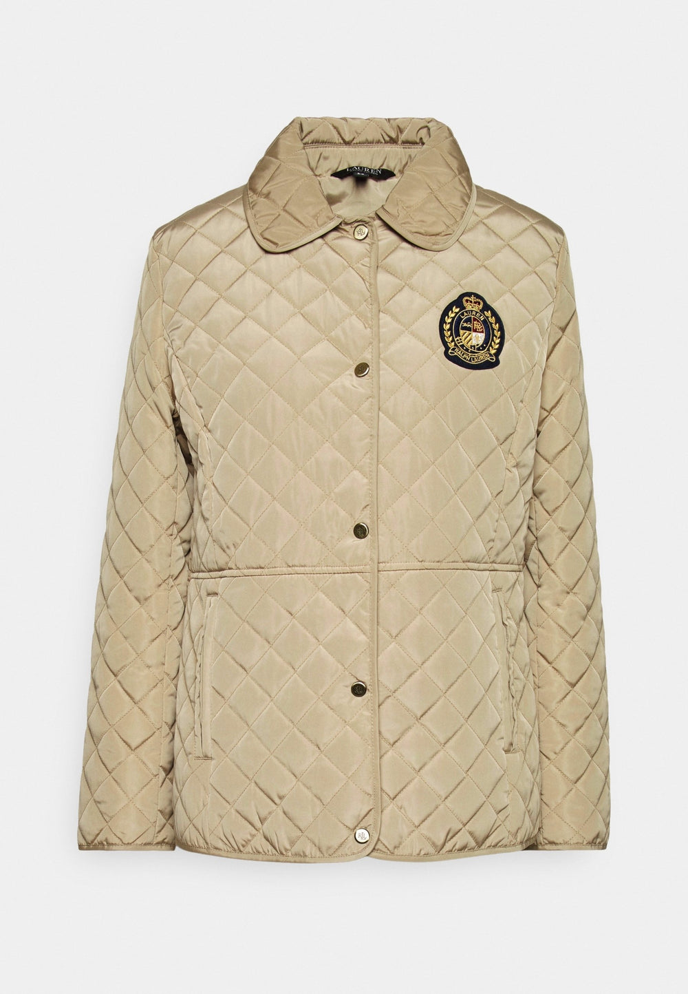 Ralph Lauren Logo Crest Quilted Jacket