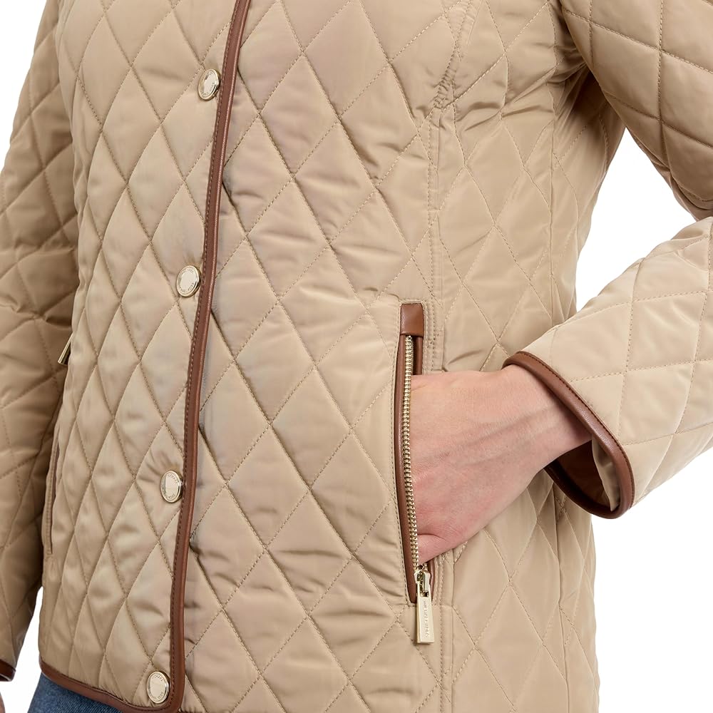 Michael Kors Women's Diamond Quilted Jacket