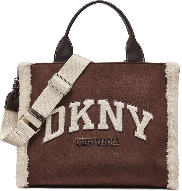 DKNY Women's Hadlee Medium Canvas Tote Tote