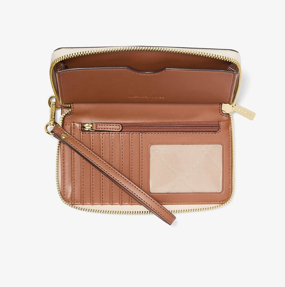 Jet Set Travel Large Logo Continental Wristlet