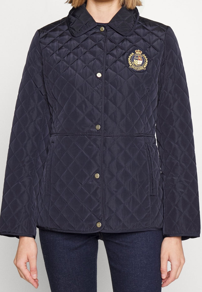 Ralph Lauren Logo Crest Quilted Jacket