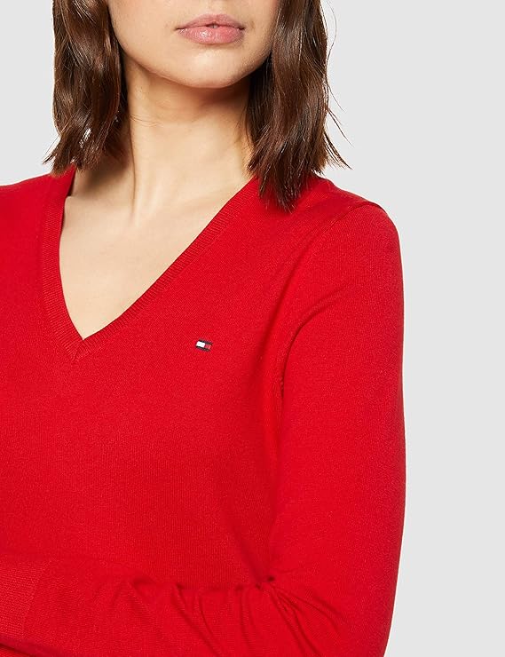 Tommy Hilfiger V-Neck Women's Sweater