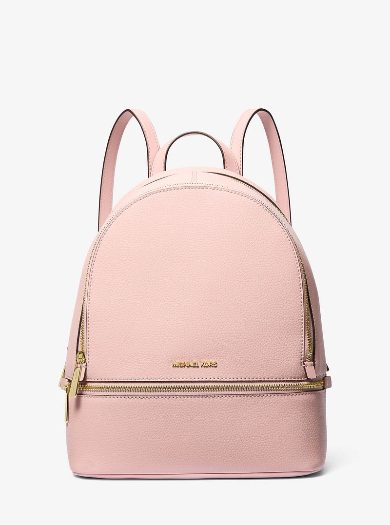 Rhea Medium Pebbled Leather Backpack
