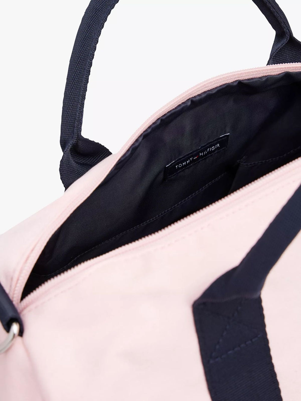 Tommy Hilfiger Flag Stripe Logo Duffle in Rose