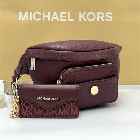Maisie Large Pebbled Leather 2-in-1 Sling Pack