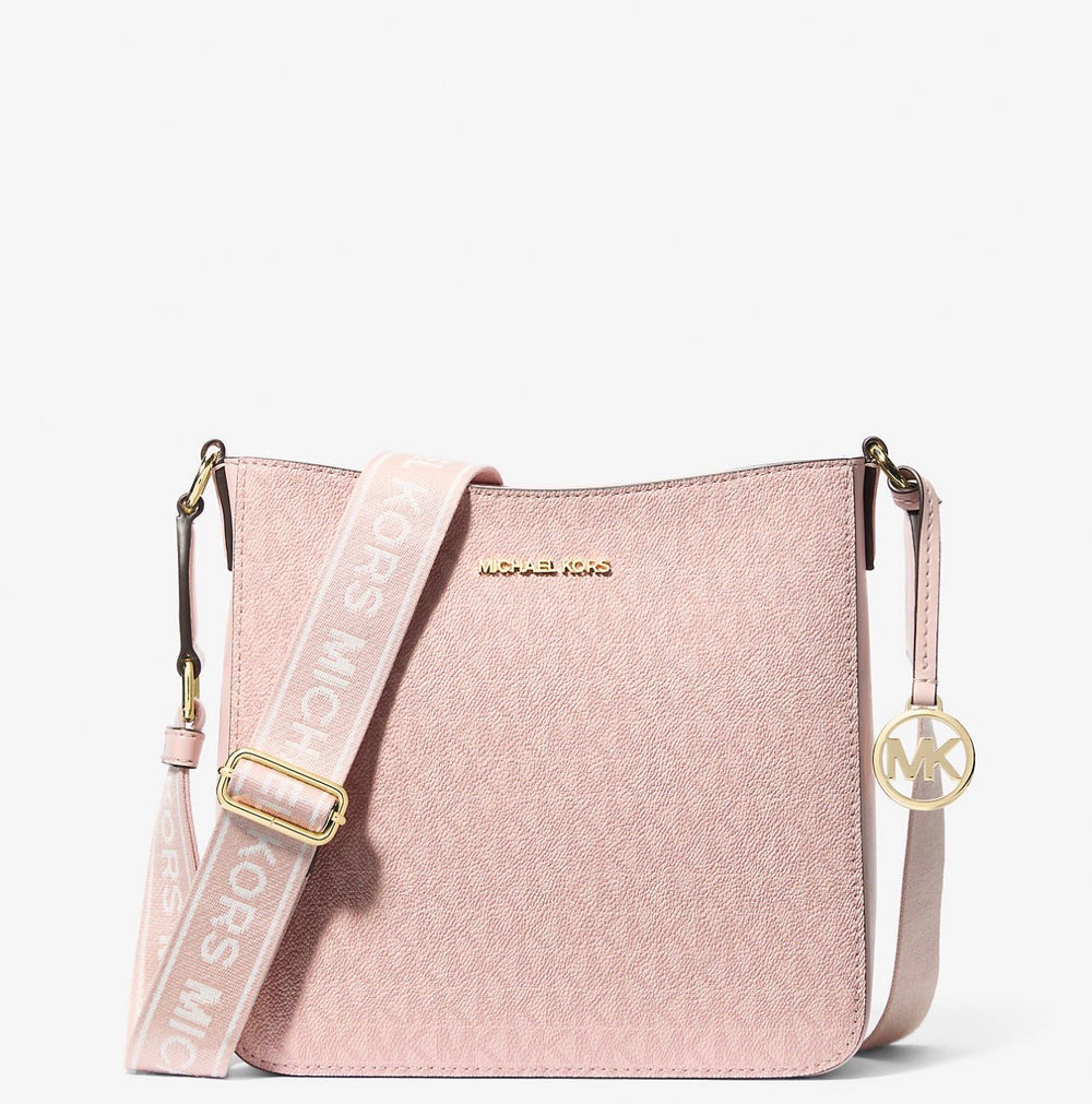 Jet Set Travel Small Signature Logo Messenger Bag