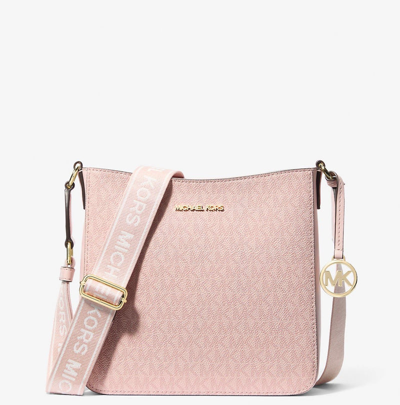 Jet Set Travel Small Signature Logo Messenger Bag