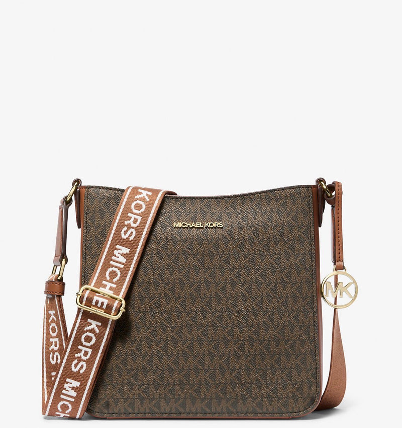 Jet Set Travel Small Signature Logo Messenger Bag