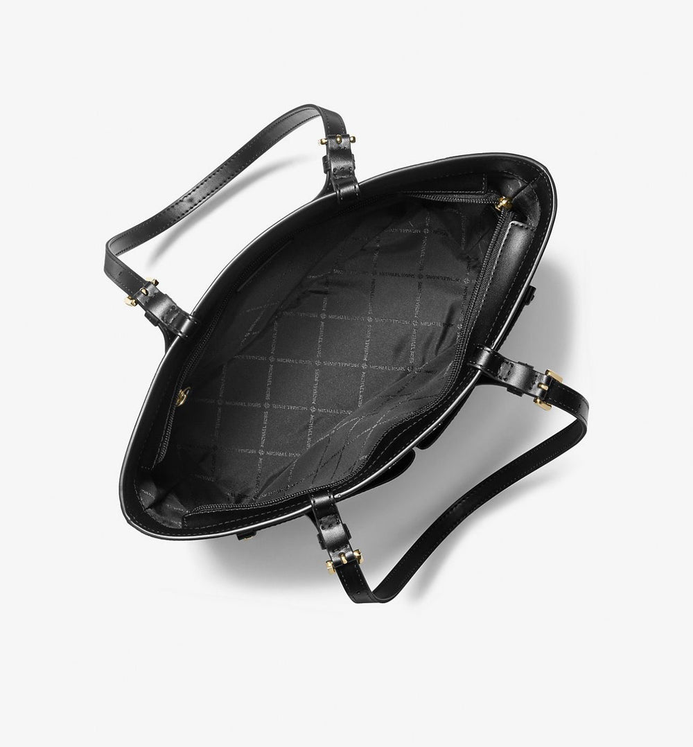 Jet Set Medium Logo Pocket Tote Bag
