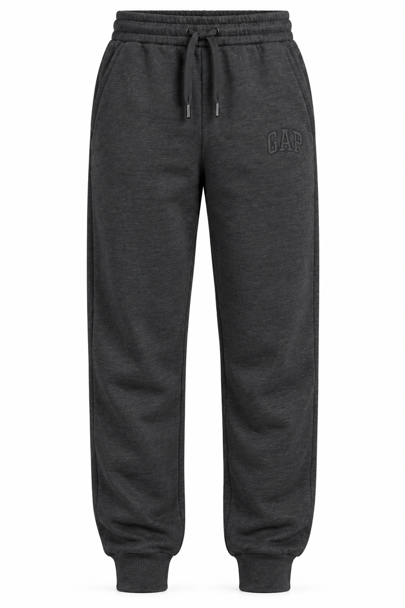 GAP Dark Grey Logo Sweatpants - Large