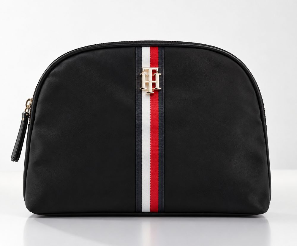 Tommy Hilfiger Signature Stripe Cosmetic / Travel Bag