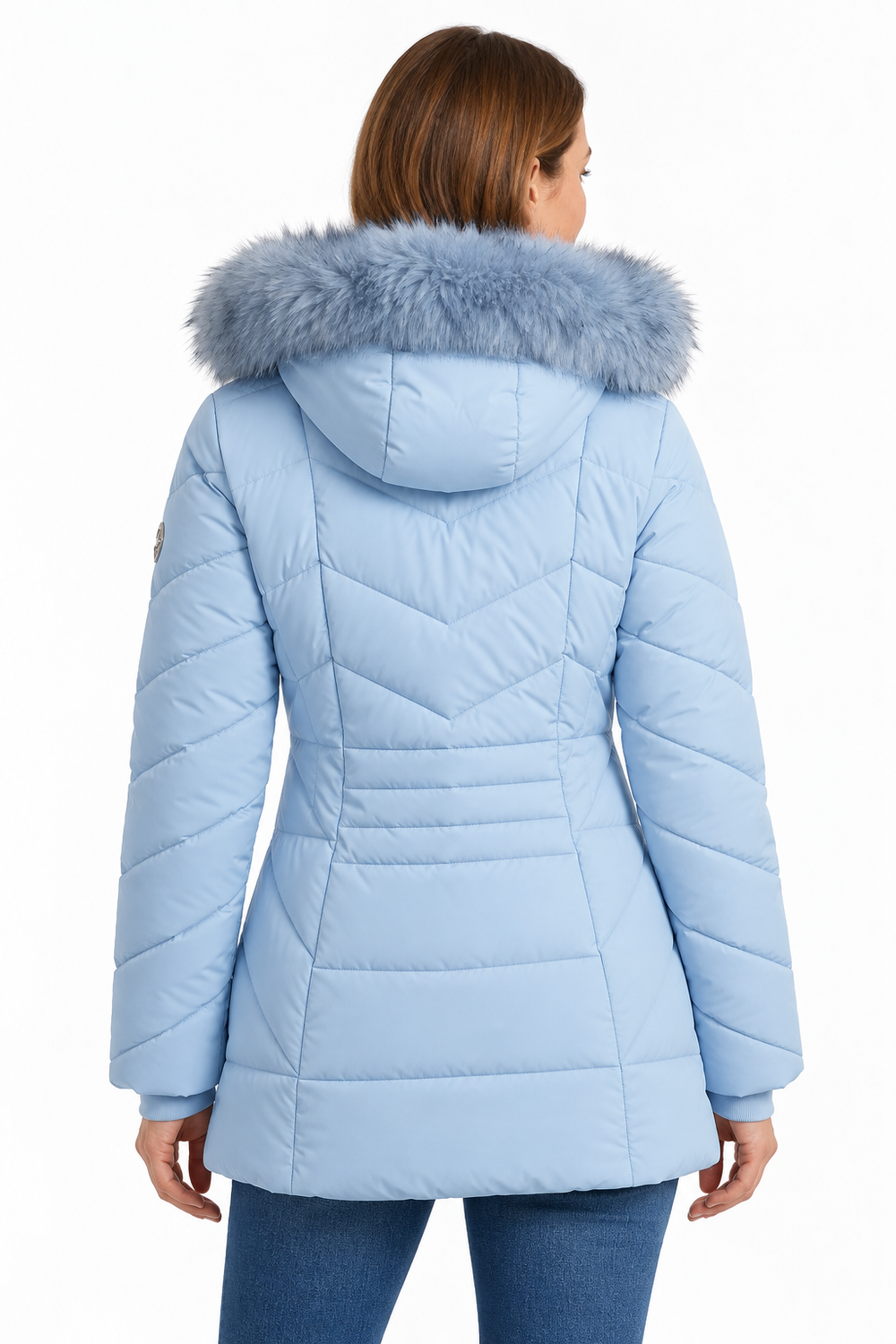 Michael Kors Baby Girls Faux Fur Pram Snowsuit