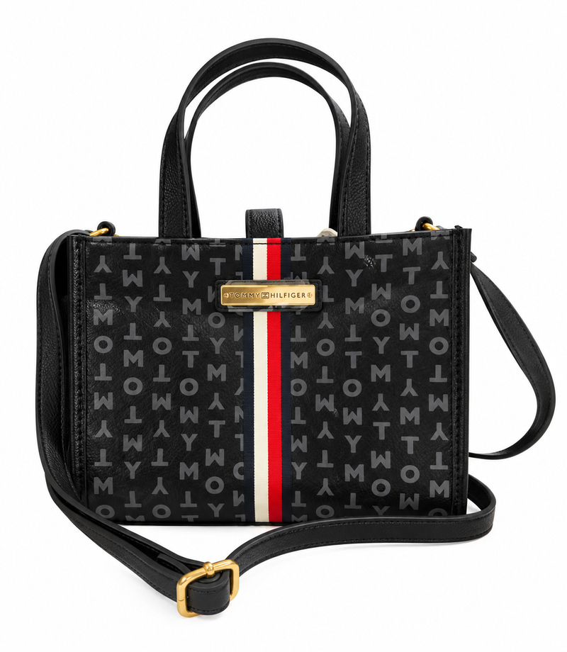 Tommy Hilfiger Monogram Jacquard Small / Medium Tote Bag