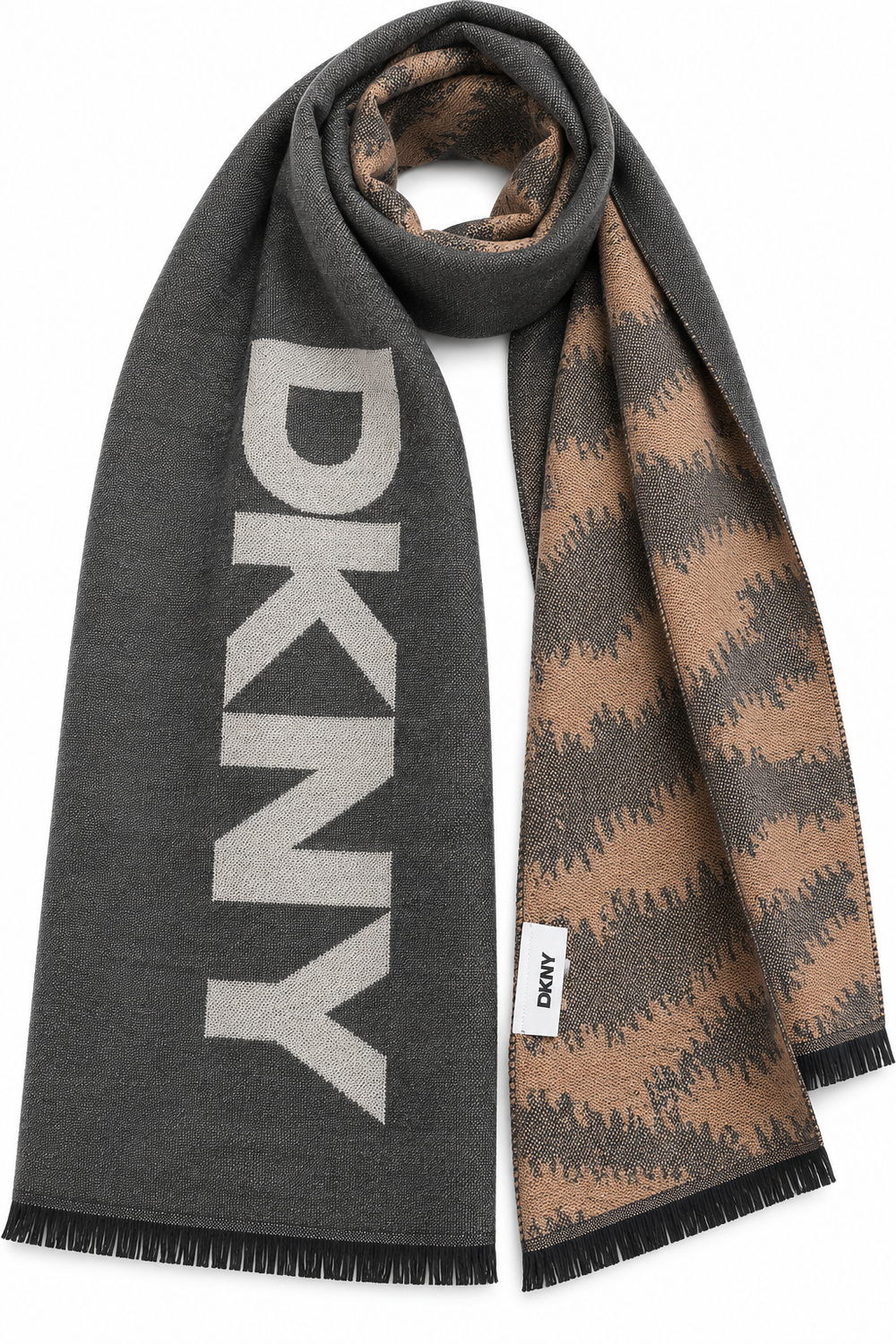 DKNY Women's Accessories Scarf,Truffle,0S, Truffle, One Size