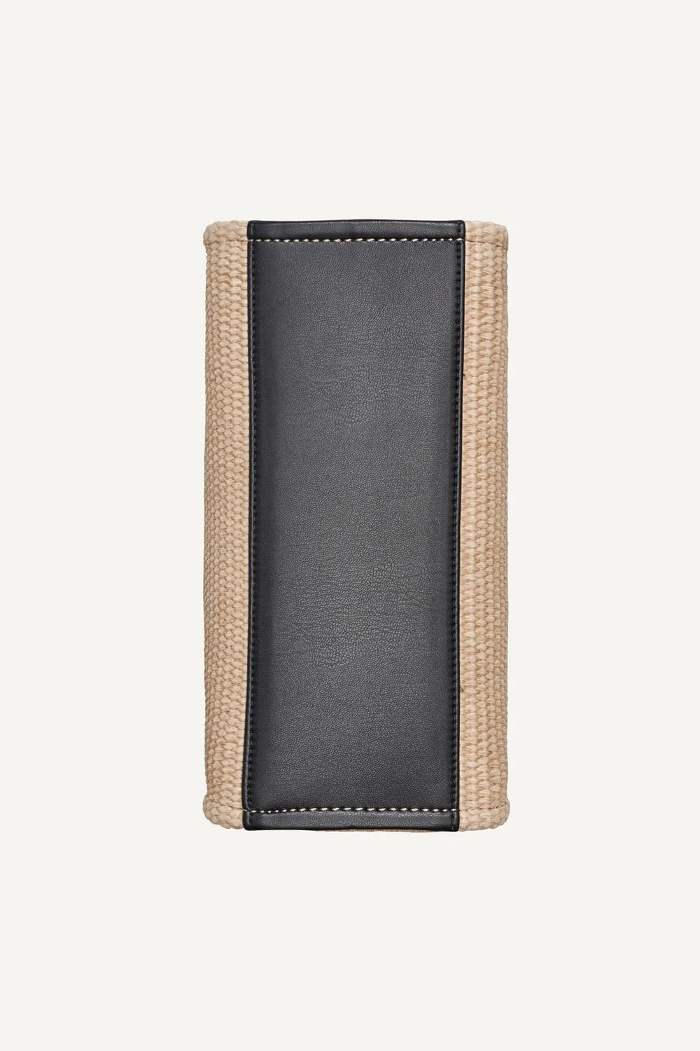 HADLEE SMALL STRAW LOGO TOTE