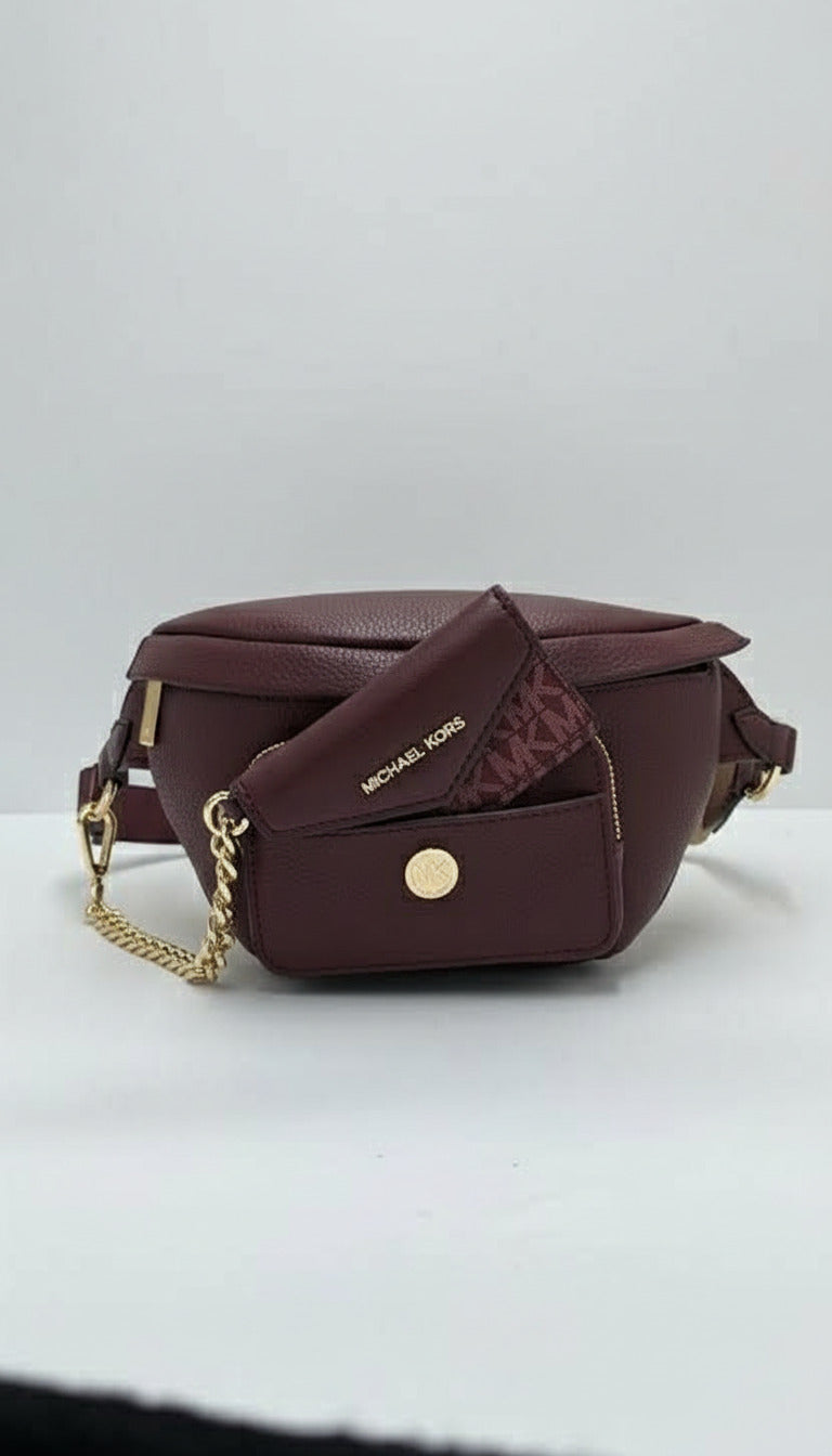 Maisie Large Pebbled Leather 2-in-1 Sling Pack