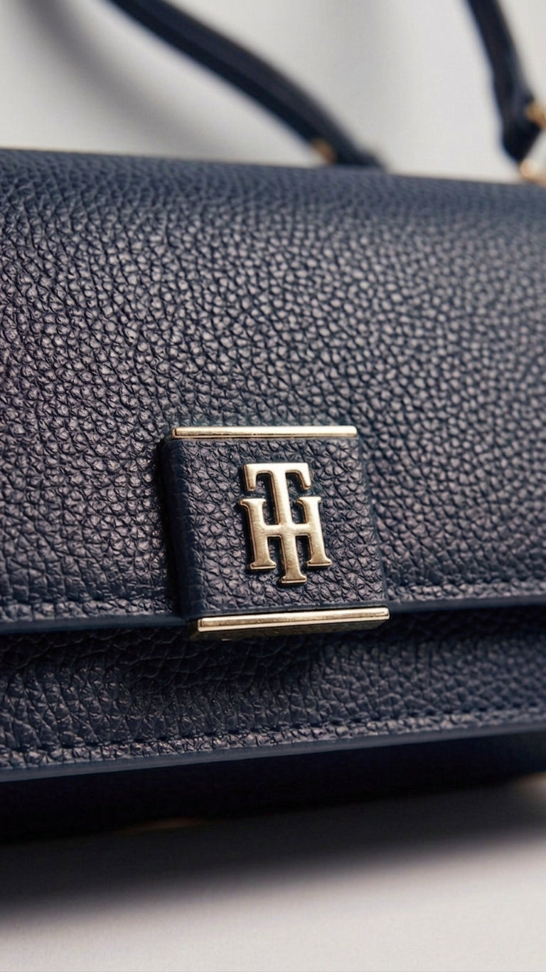 TH Monogram Flap Crossbody Bag
