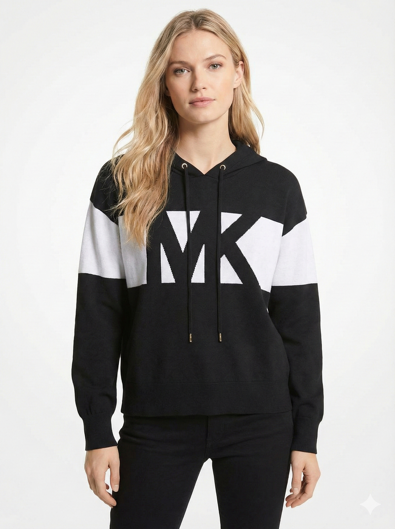 Michael Kors Women's Striped Hoodie