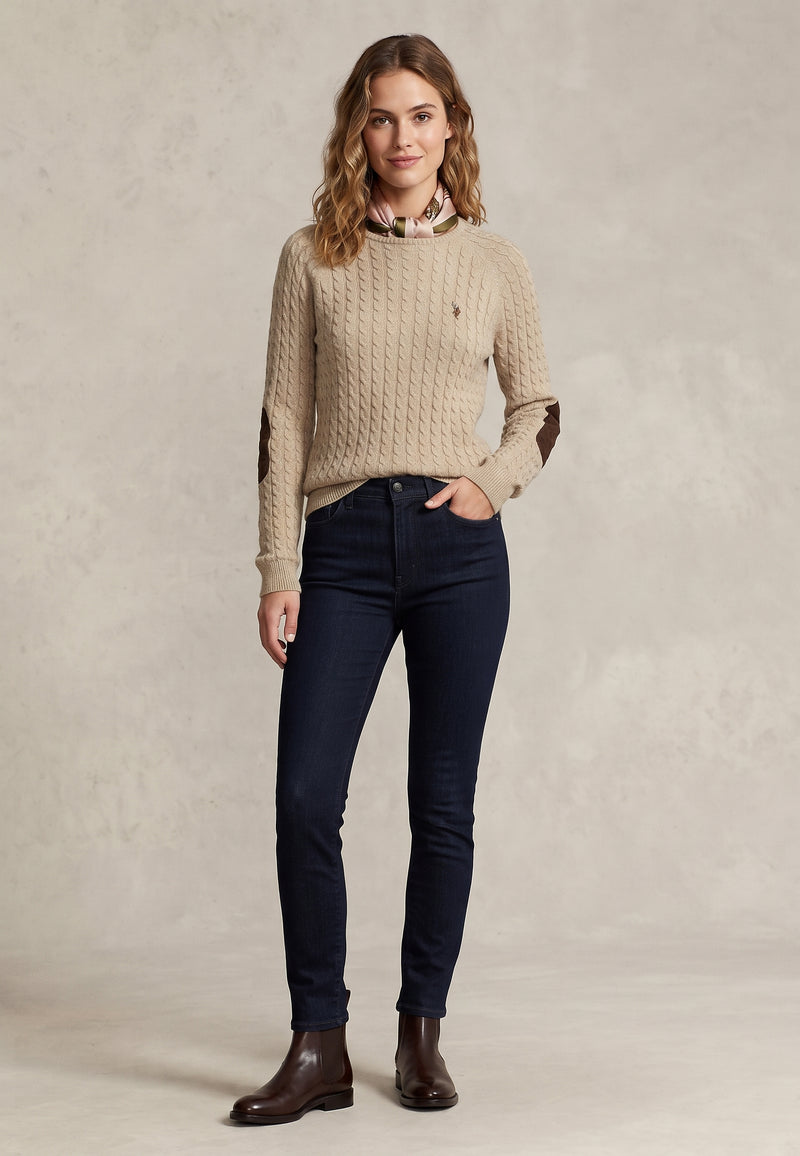 Polo Ralph Lauren Cable-Knit Wool-Blend Sweater