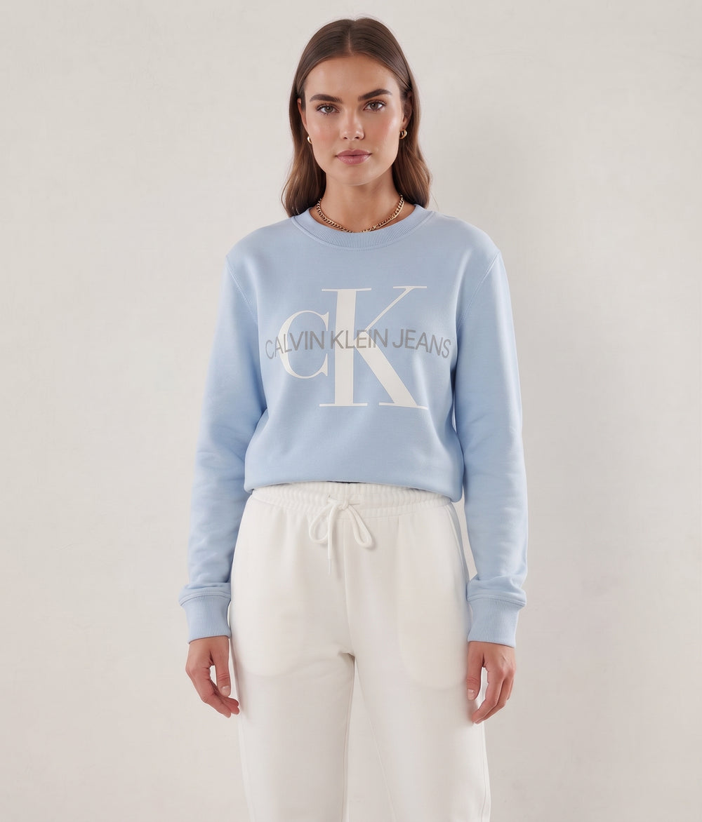 Calvin Klein Jeans Pre-owned Sweatshirt - light blue