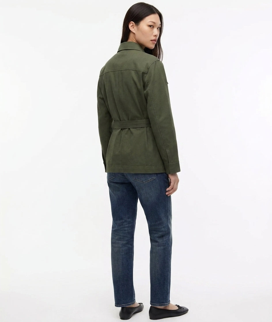 Tommy Hilfiger Women's Cotton Gold Button Field Jacket (Copy)