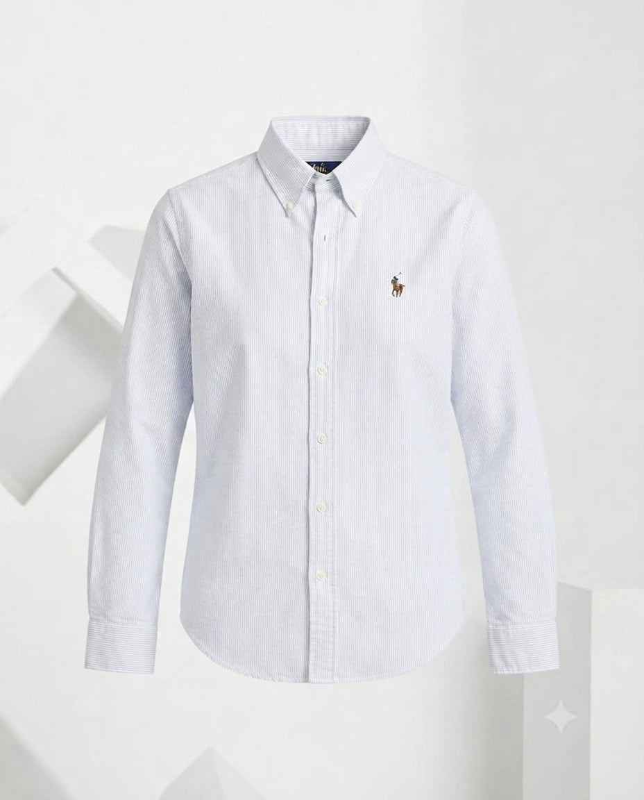 White - polo shirt with a classic 100% cotton design for women from U.S. Polo Assn.