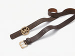 Michael Kors 2-Pk. Smooth Leather & Logo-Print Belts