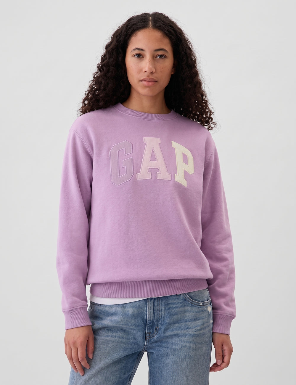 GAP Pre-owned Sweatshirt - lilac