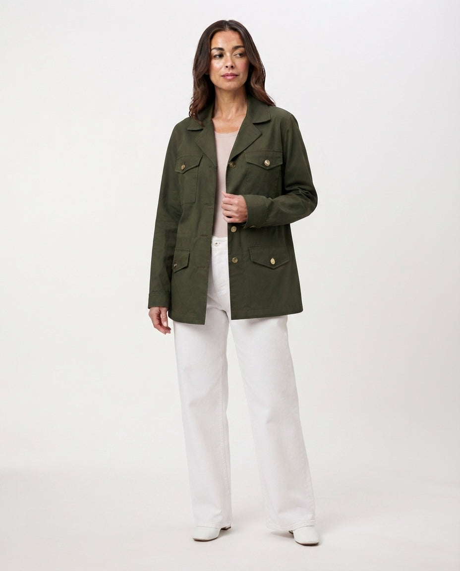 Tommy Hilfiger Collared Utility Field Jacket
