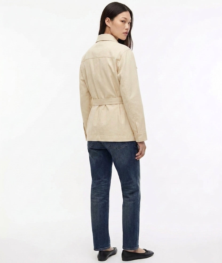 Tommy Hilfiger Women's Cotton Gold Button Field Jacket (Copy) (Copy)