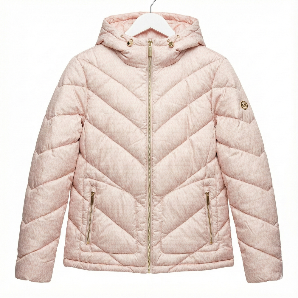 Logo Quilted Ciré Packable Puffer Jacket