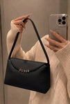 GUESS Structured Shoulder Bag – Taupe