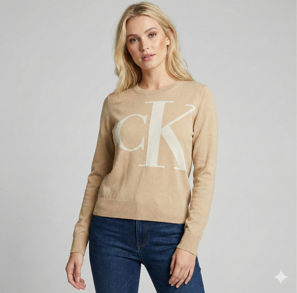 Calvin Klein Women's Sweater With Logo