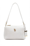 U.S. Polo Assn. All-White Women's Shoulder Bag with Matching Strap