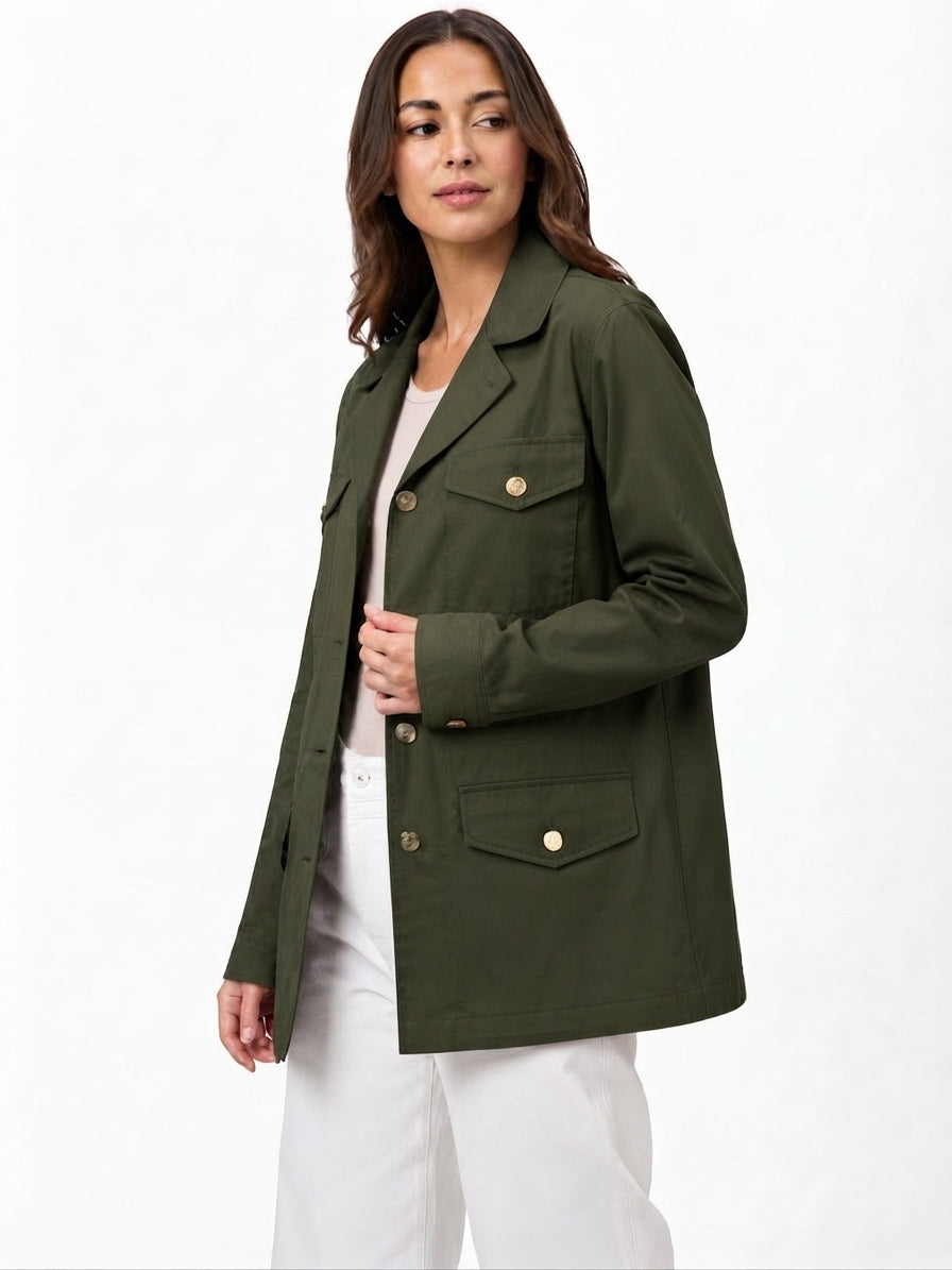 Tommy Hilfiger Collared Utility Field Jacket