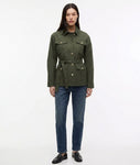 Tommy Hilfiger Women's Cotton Gold Button Field Jacket (Copy)