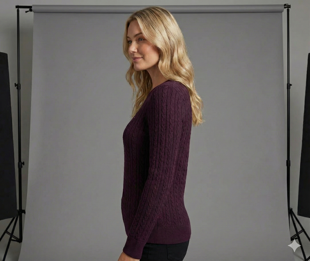 Tommy Hilfiger Women's Cable Knit Sweater