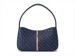 Tommy Hilfiger Monogram Hobo Bag / Baguette Shoulder Bag.