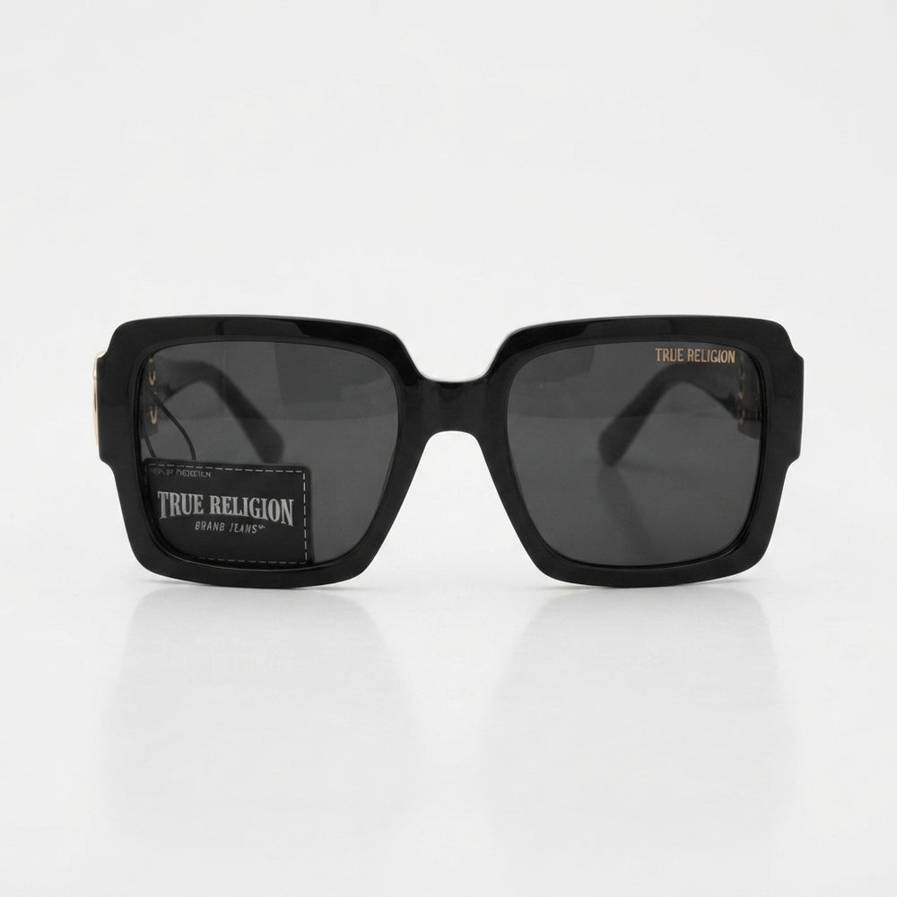 True Religion Oversized Monogram Square Sunglasses