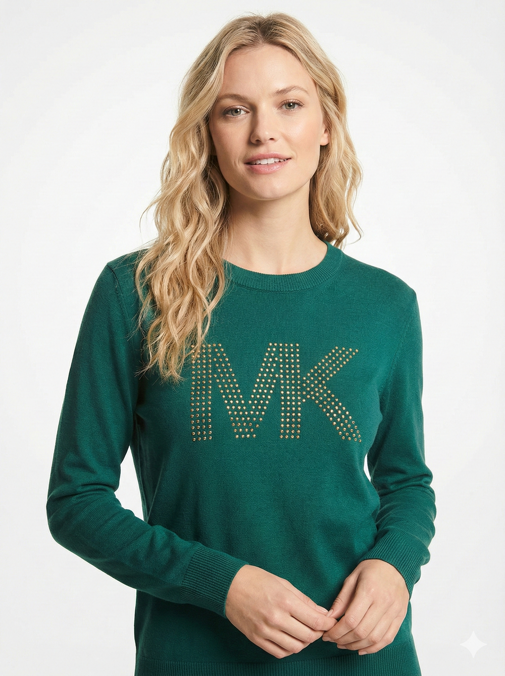Michael Kors women's Studded sweater In Green