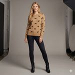 Michael Kors women's Multi Black Logo sweater